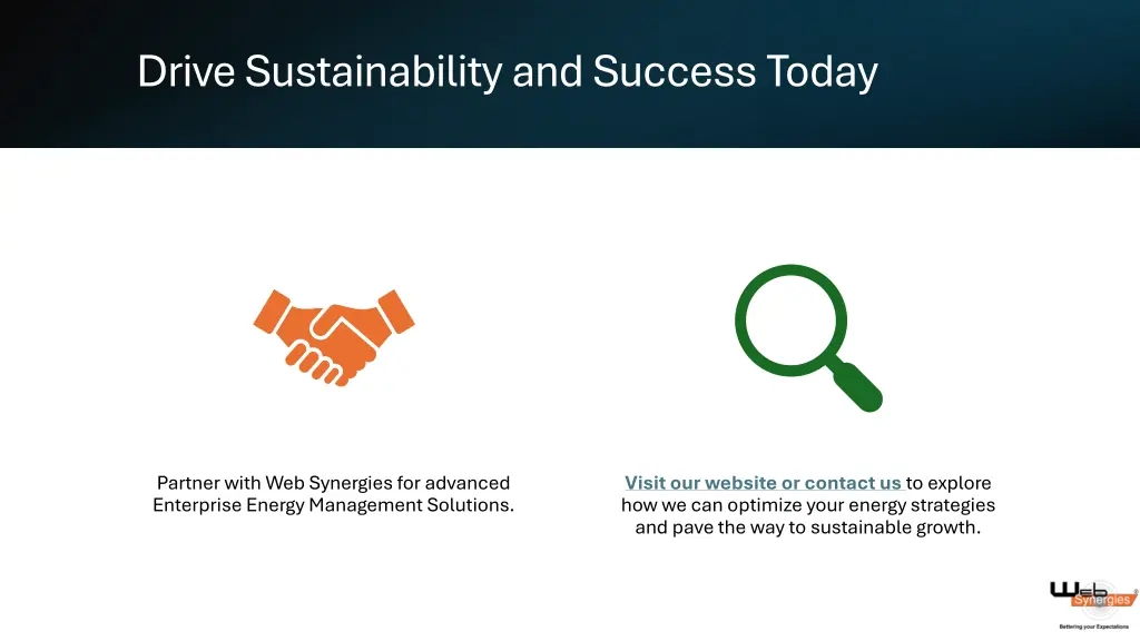 drive sustainability and success today