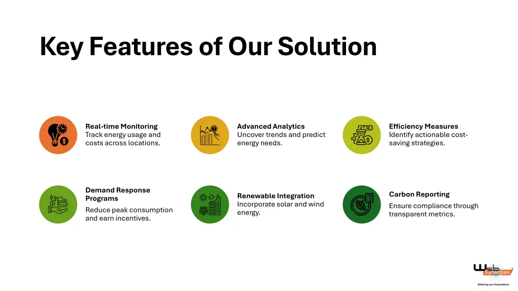 key features of our solution