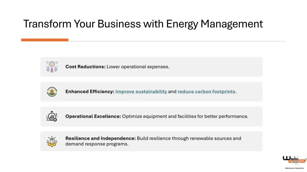 transform your business with energy management