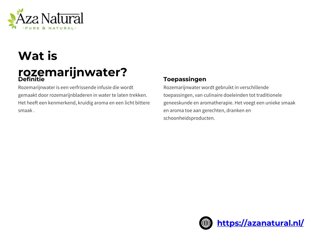 wat is rozemarijnwater definitie rozemarijnwater