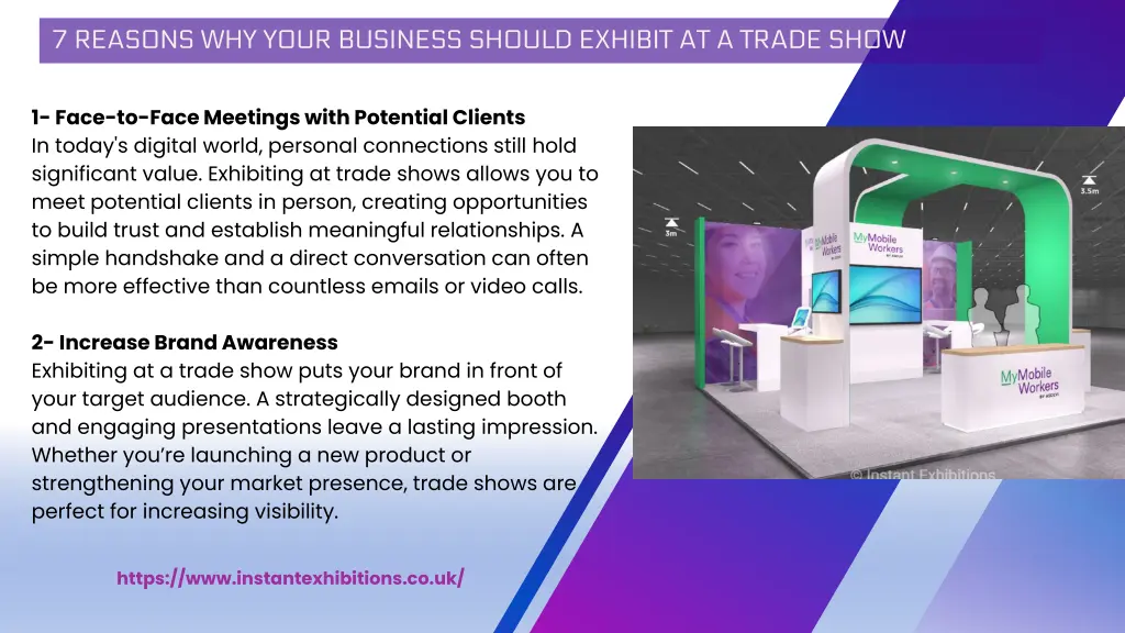 7 reasons why your business should exhibit