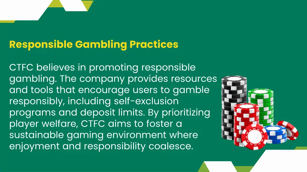 responsible gambling practices