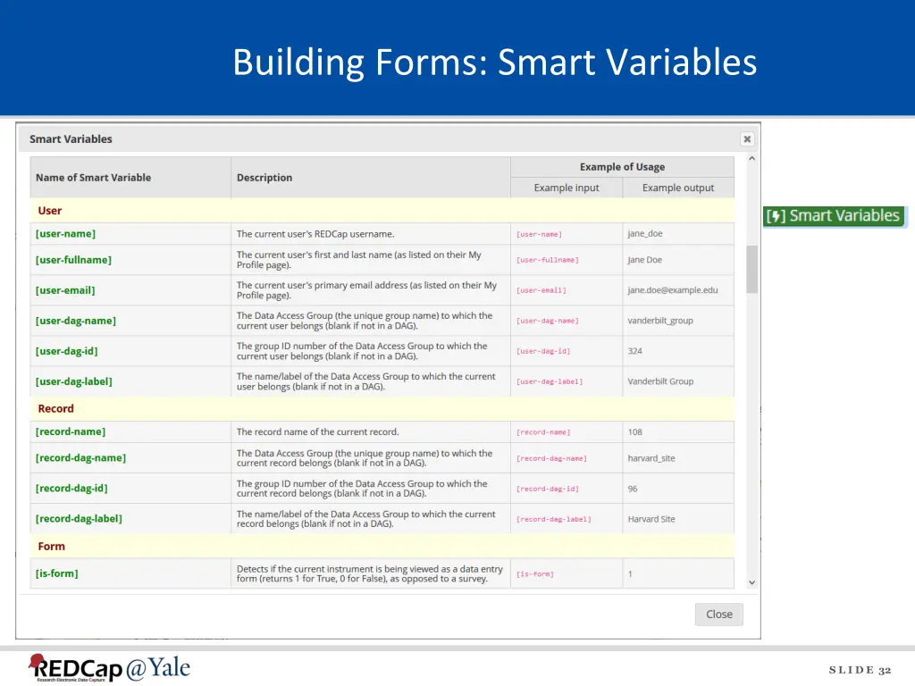 building forms smart variables 1