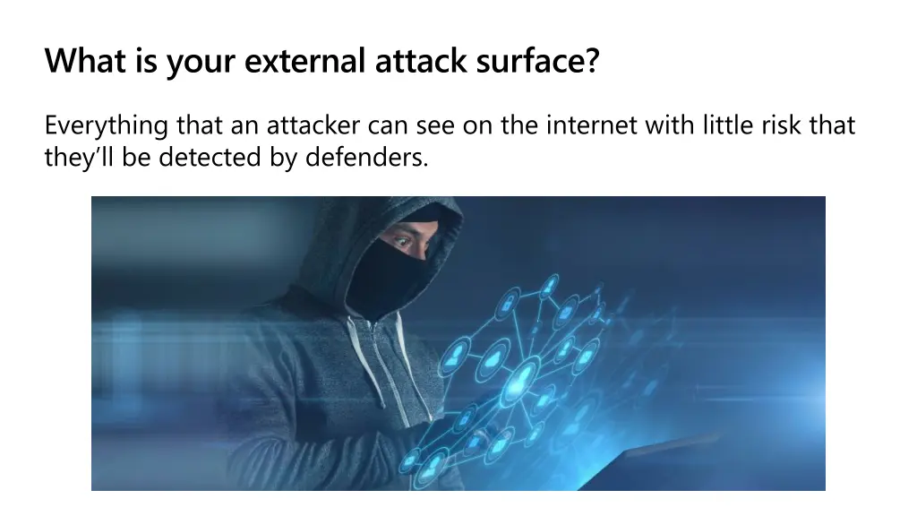 what is your external attack surface