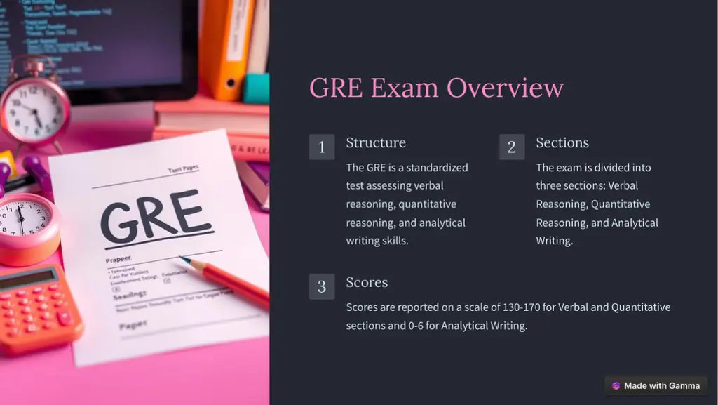 gre exam overview