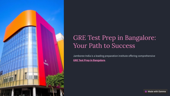 gre test prep in bangalore your path to success