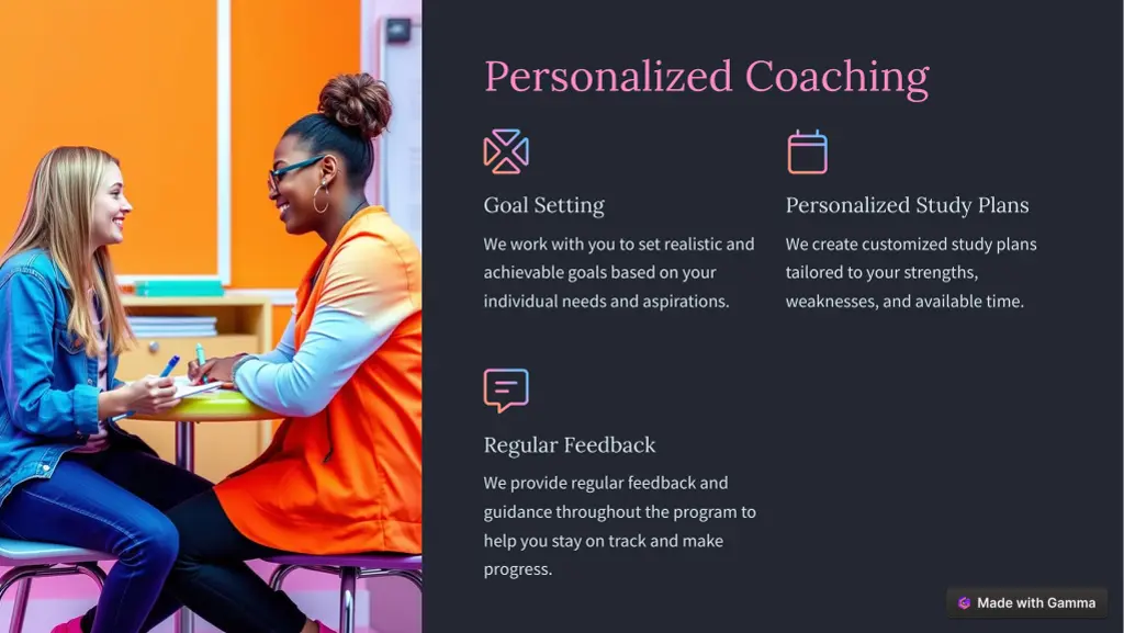 personalized coaching