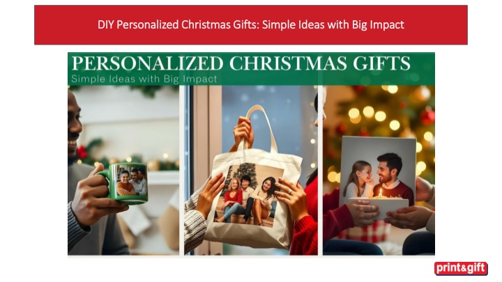 diy personalized christmas gifts simple ideas