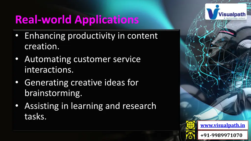 real world applications enhancing productivity