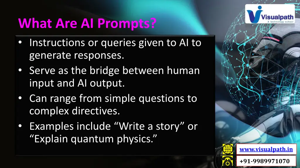 what are ai prompts instructions or queries given