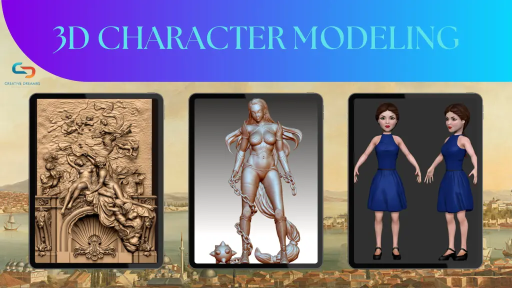 3d character modeling