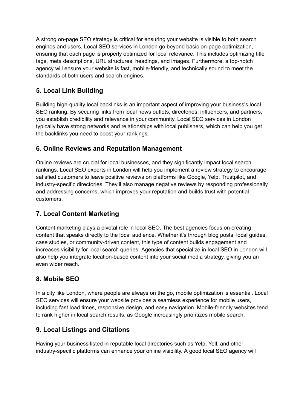 a strong on page seo strategy is critical