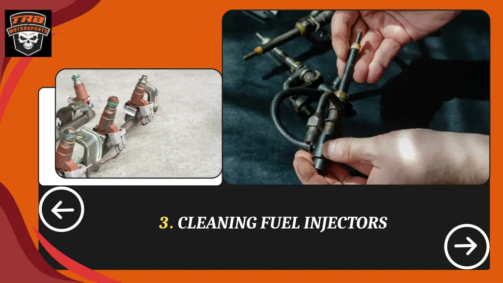 3 cleaning fuel injectors