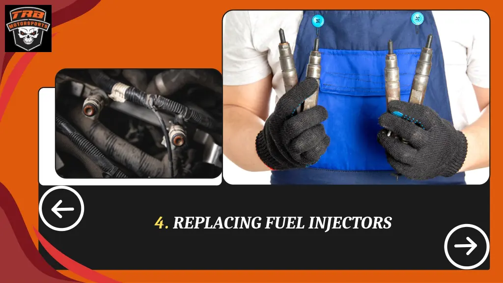 4 replacing fuel injectors