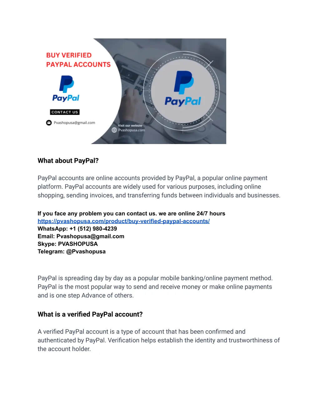 what about paypal