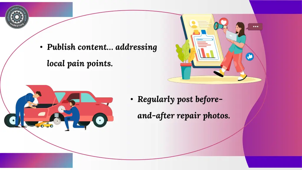 publish content addressing
