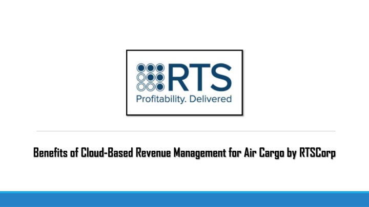 benefits of cloud based revenue management