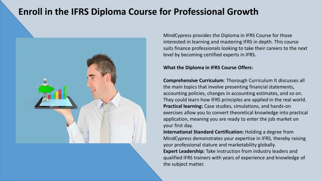 enroll in the ifrs diploma course