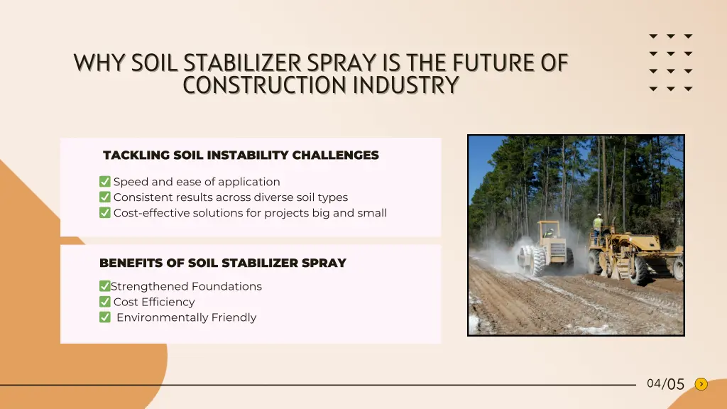 why soil stabilizer spray is the future