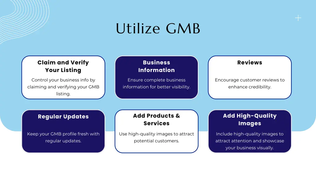 utilize gmb