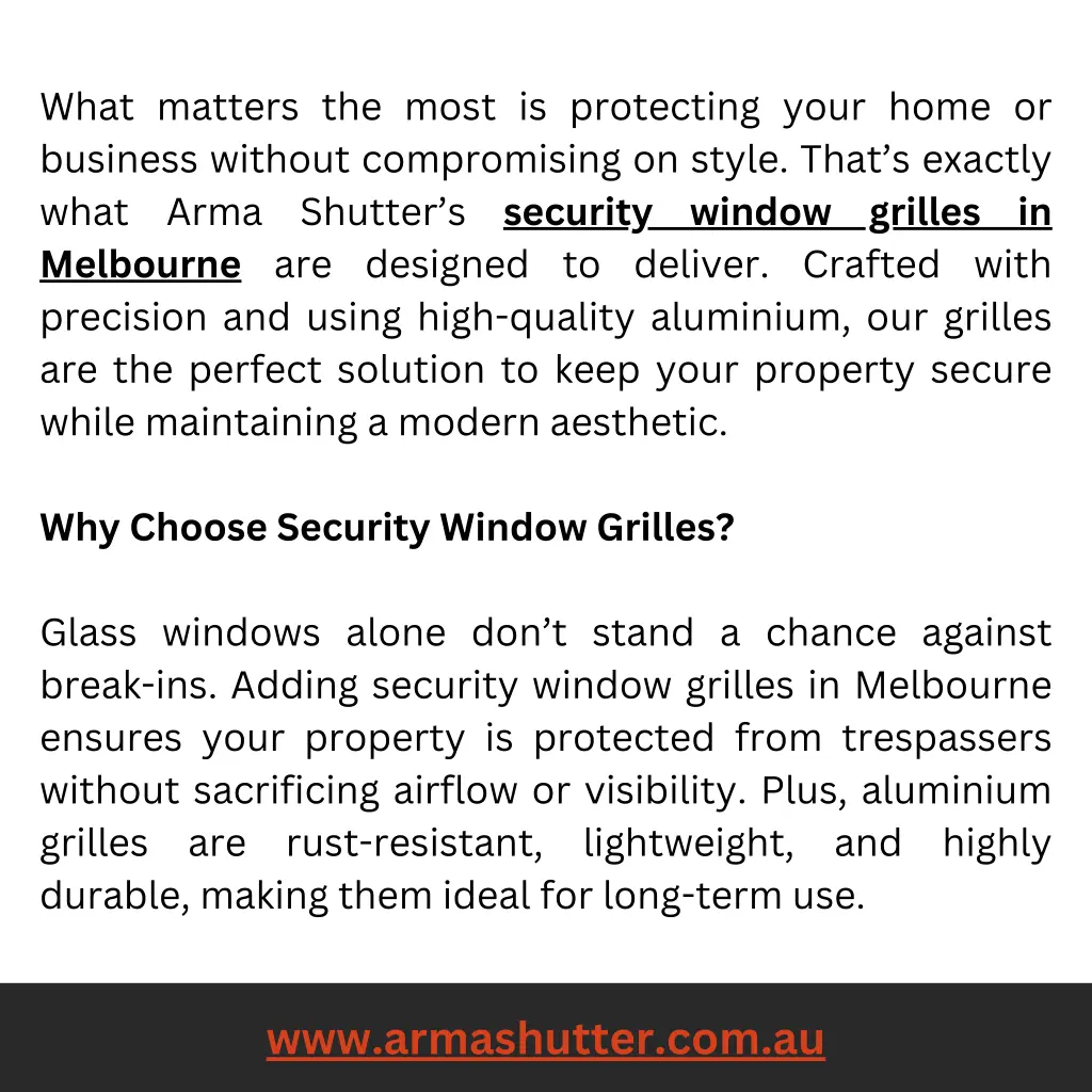 what matters the most is protecting your home