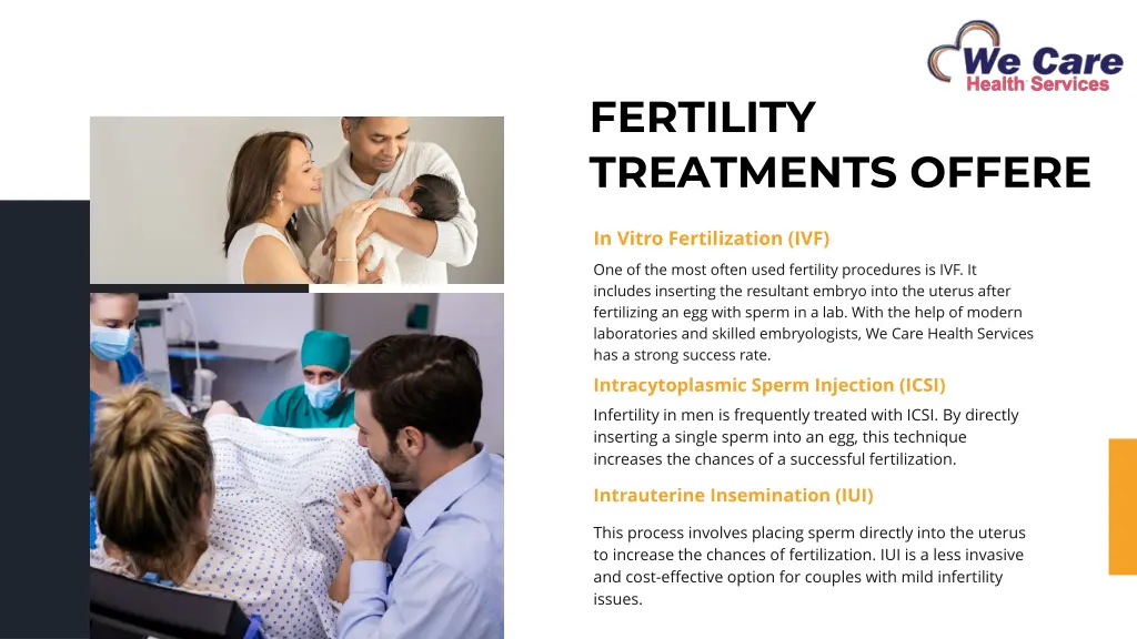 fertility treatments offere