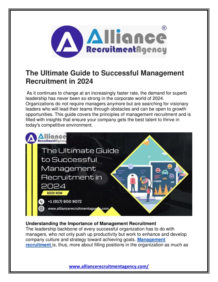 the ultimate guide to successful management