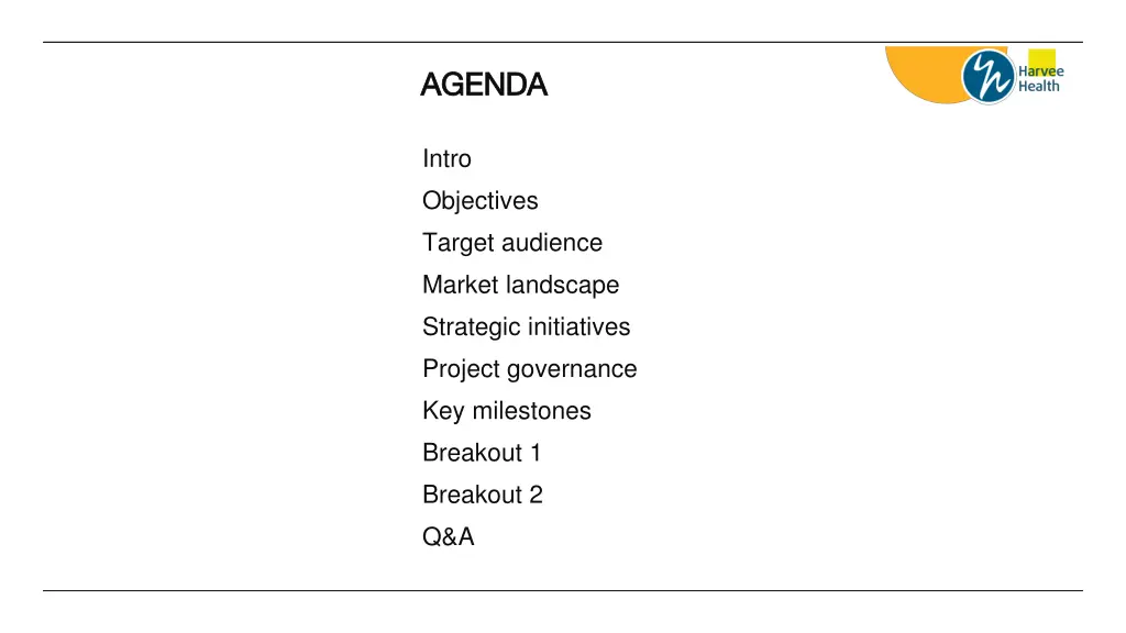 agenda agenda