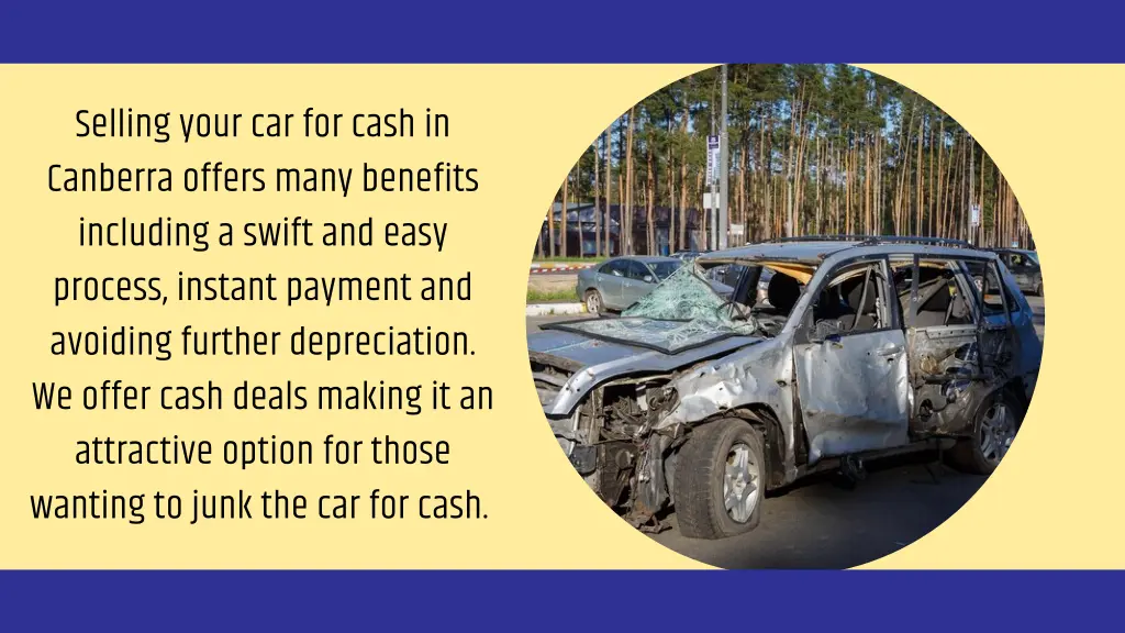selling your car for cash in canberra offers many