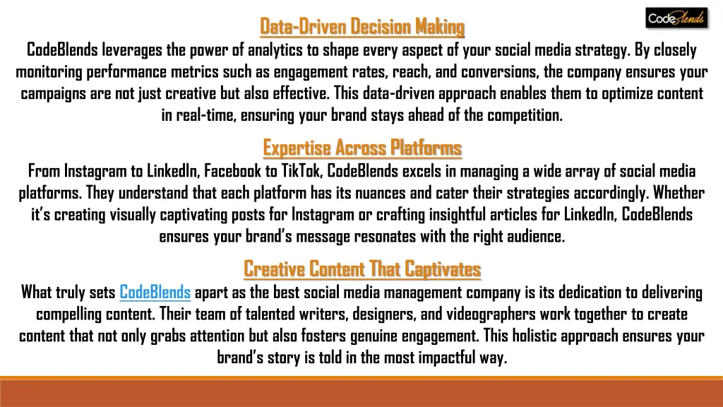 data driven decision making