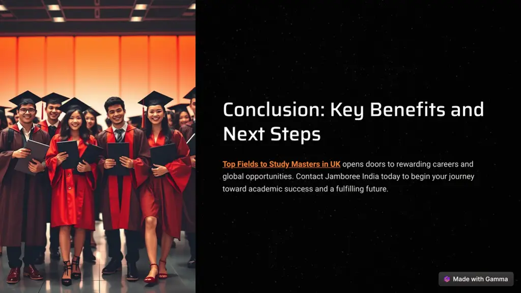 conclusion key benefits and next steps