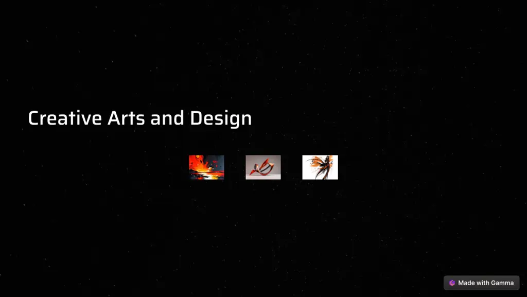 creative arts and design