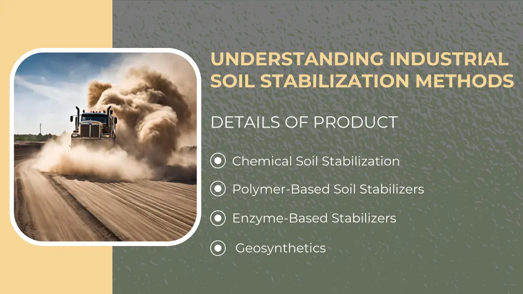 understanding industrial soil stabilization