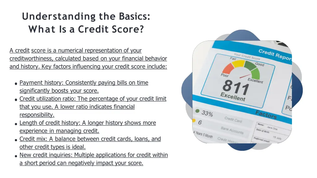 understanding the basics what is a credit score