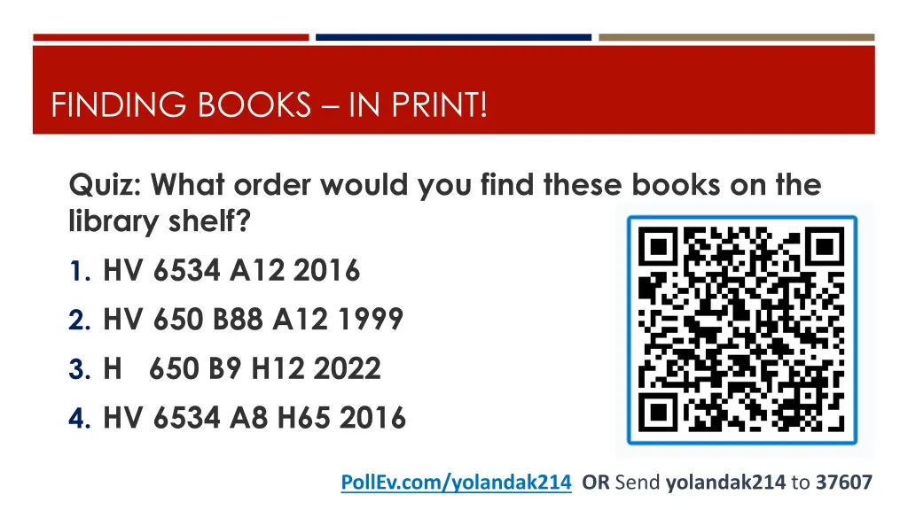 finding books in print 1