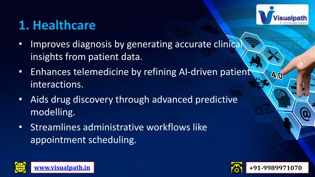 1 healthcare improves diagnosis by generating