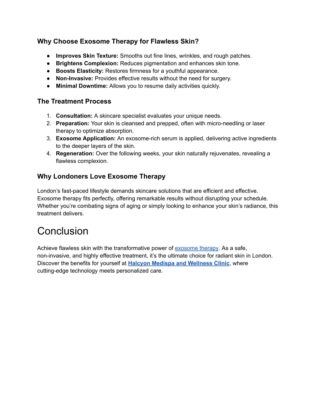 why choose exosome therapy for flawless skin