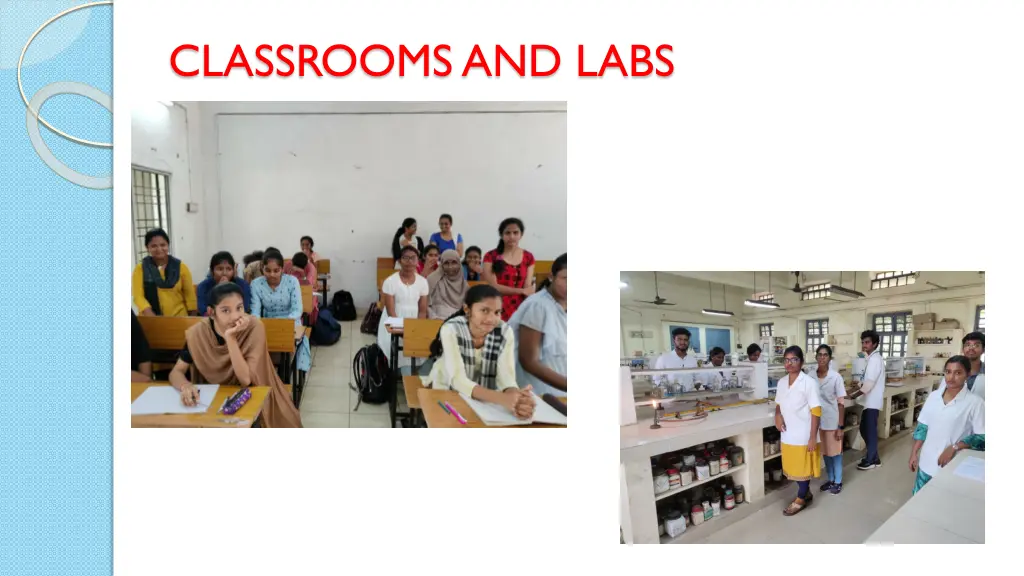 classrooms and labs