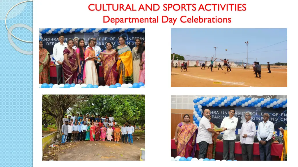 cultural and sports activities departmental