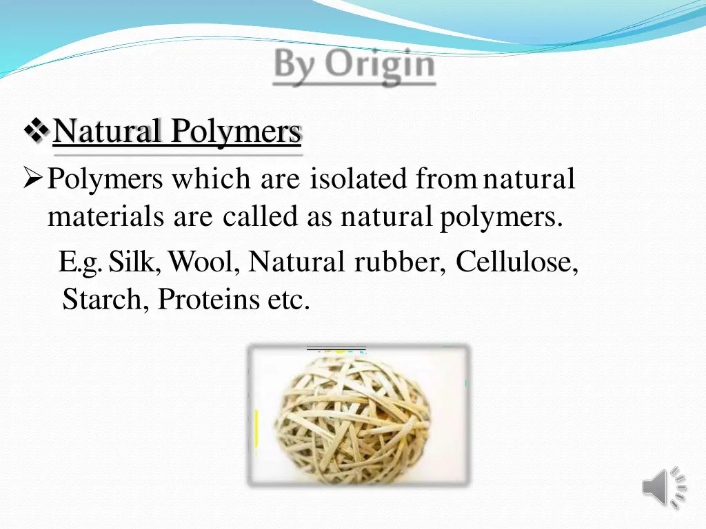 natural polymers polymers which are isolated