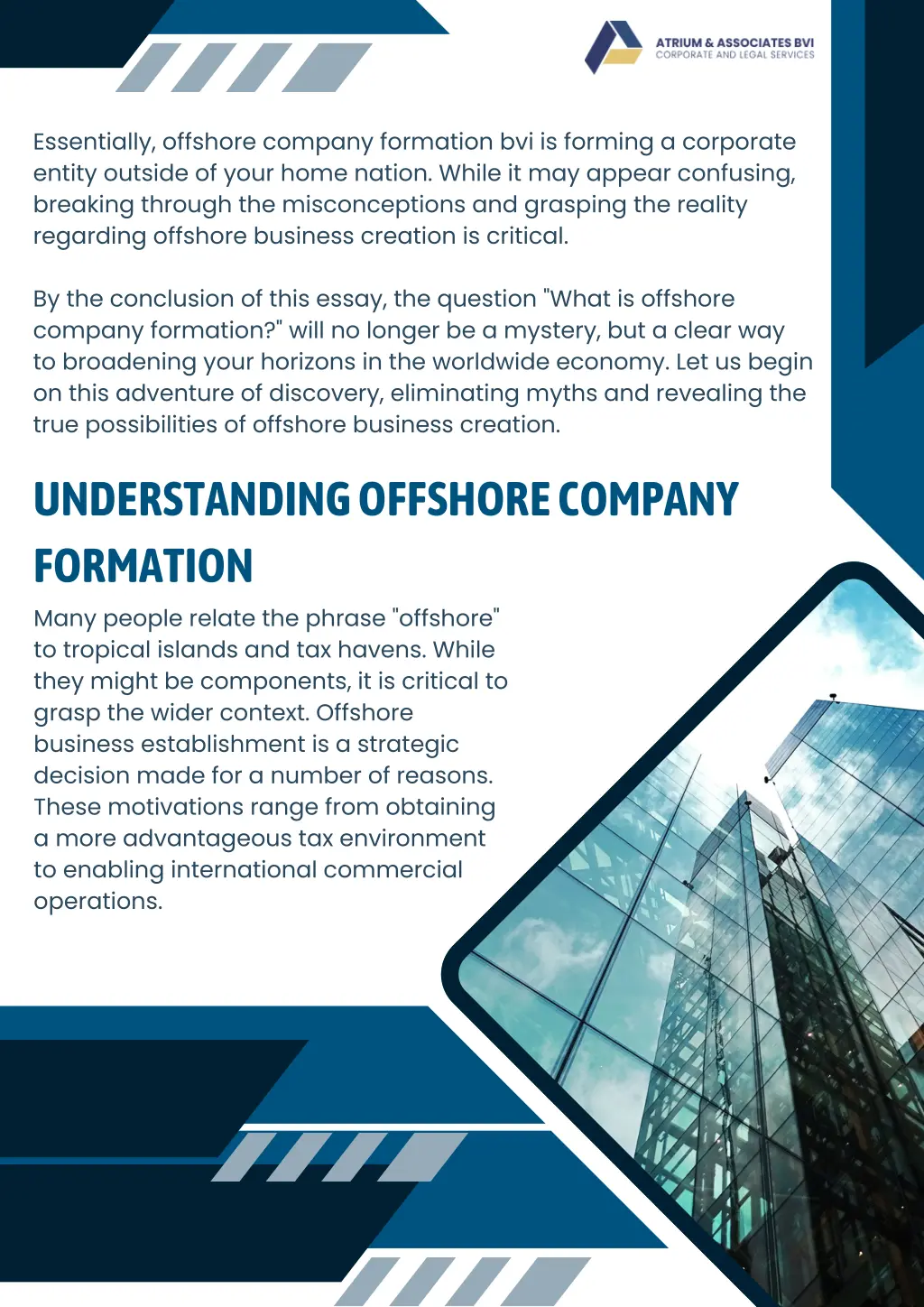 essentially offshore company formation