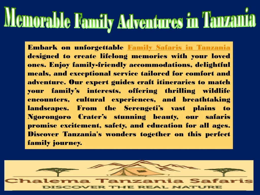 memorable family adventures in tanzania memorable 3