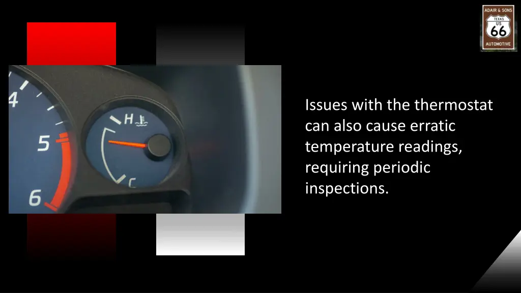 issues with the thermostat can also cause erratic