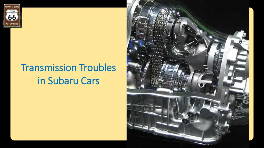 transmission troubles transmission troubles