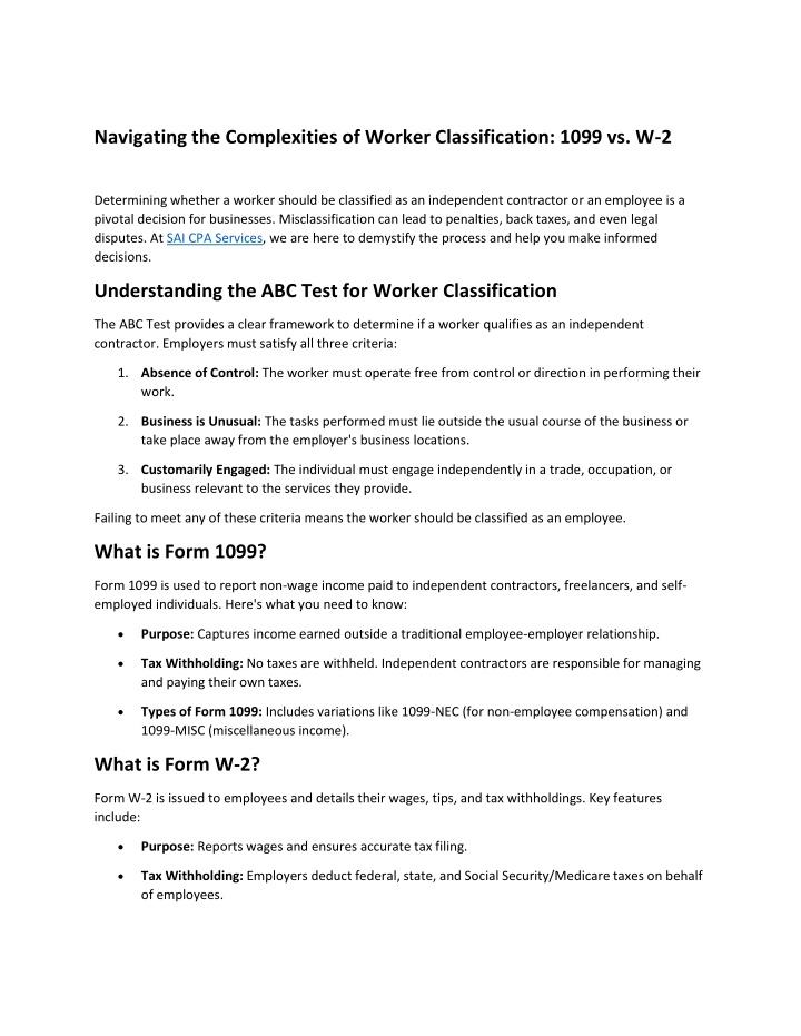navigating the complexities of worker