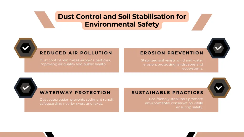 dust control and soil stabilisation