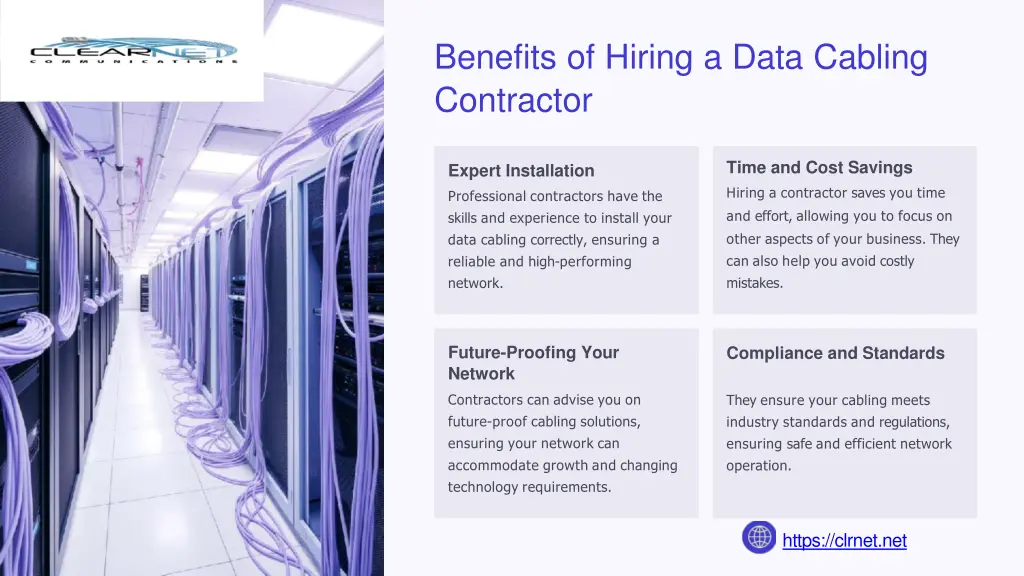 benefits of hiring a data cabling contractor