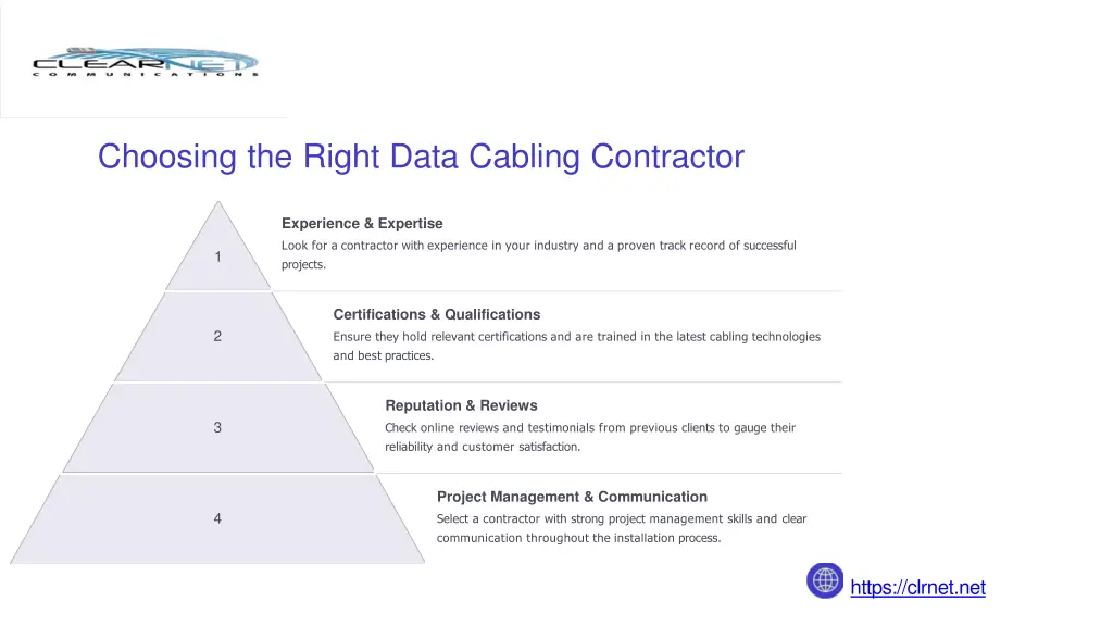 choosing the right data cabling contractor