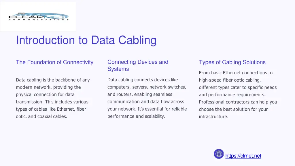 introduction to data cabling