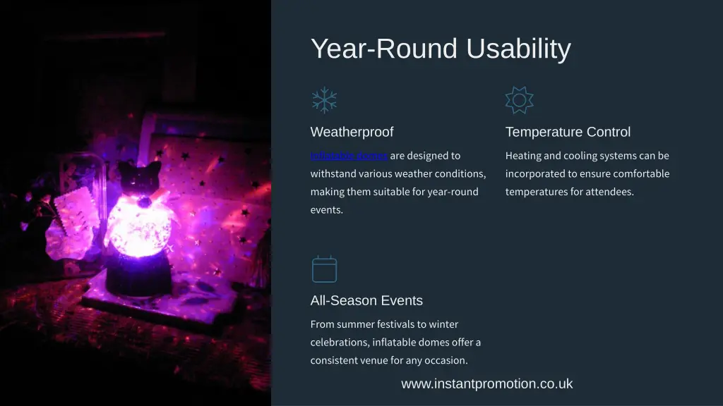 year round usability